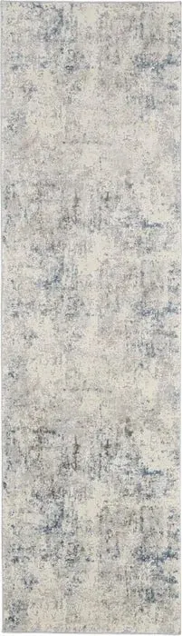 Rustic Textures RUS07 Ivory/Grey Rug