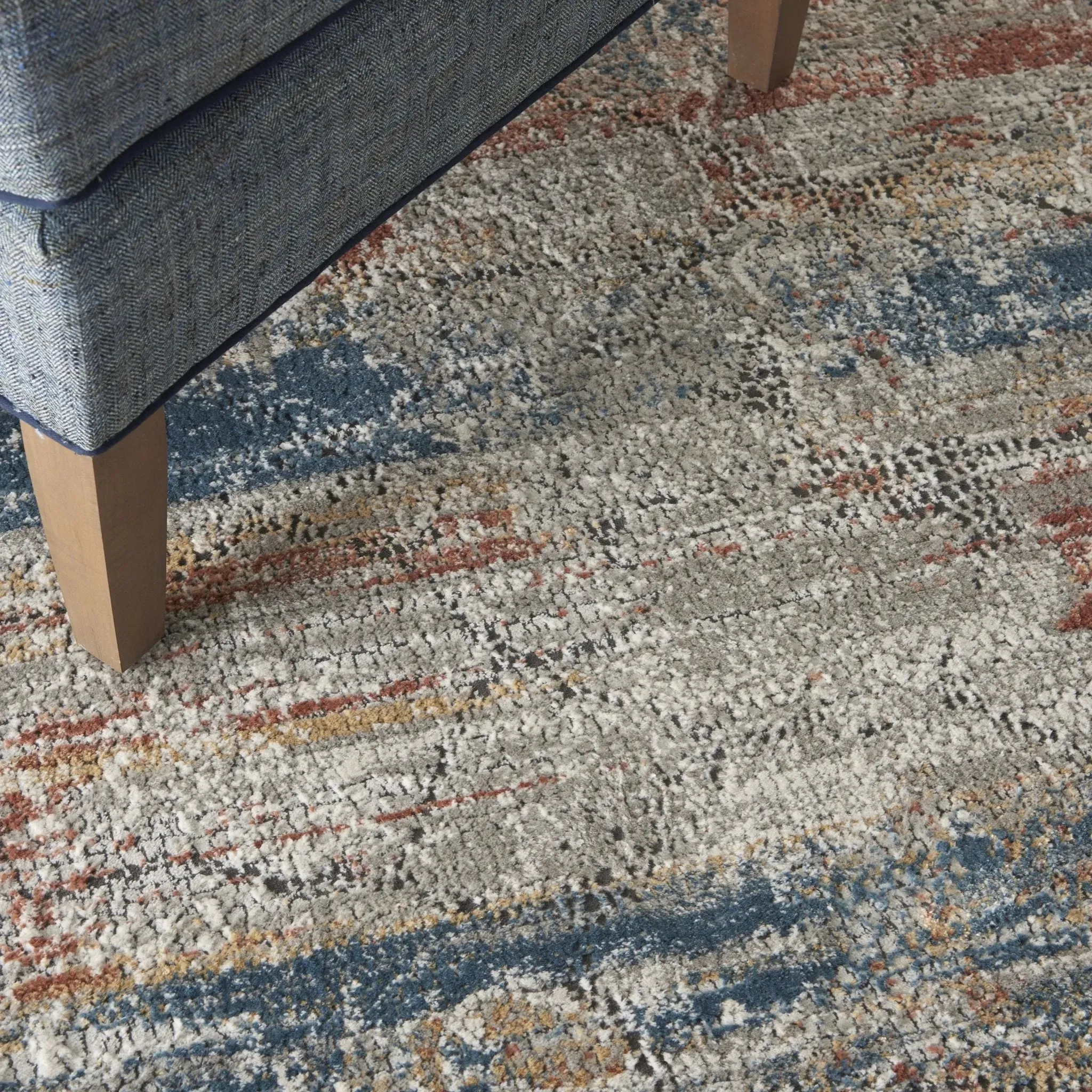 Rustic Textures RUS11 Multicolor Rug