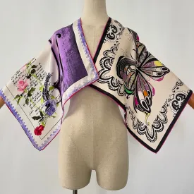 SET OF 2 Silk Scarves