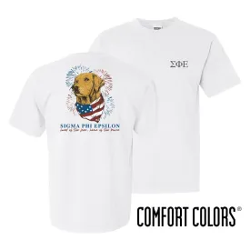 SigEp Comfort Colors USA Retriever Tee