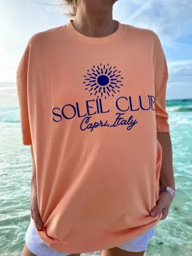 SOLEIL CLUB EMBROIDER TEE