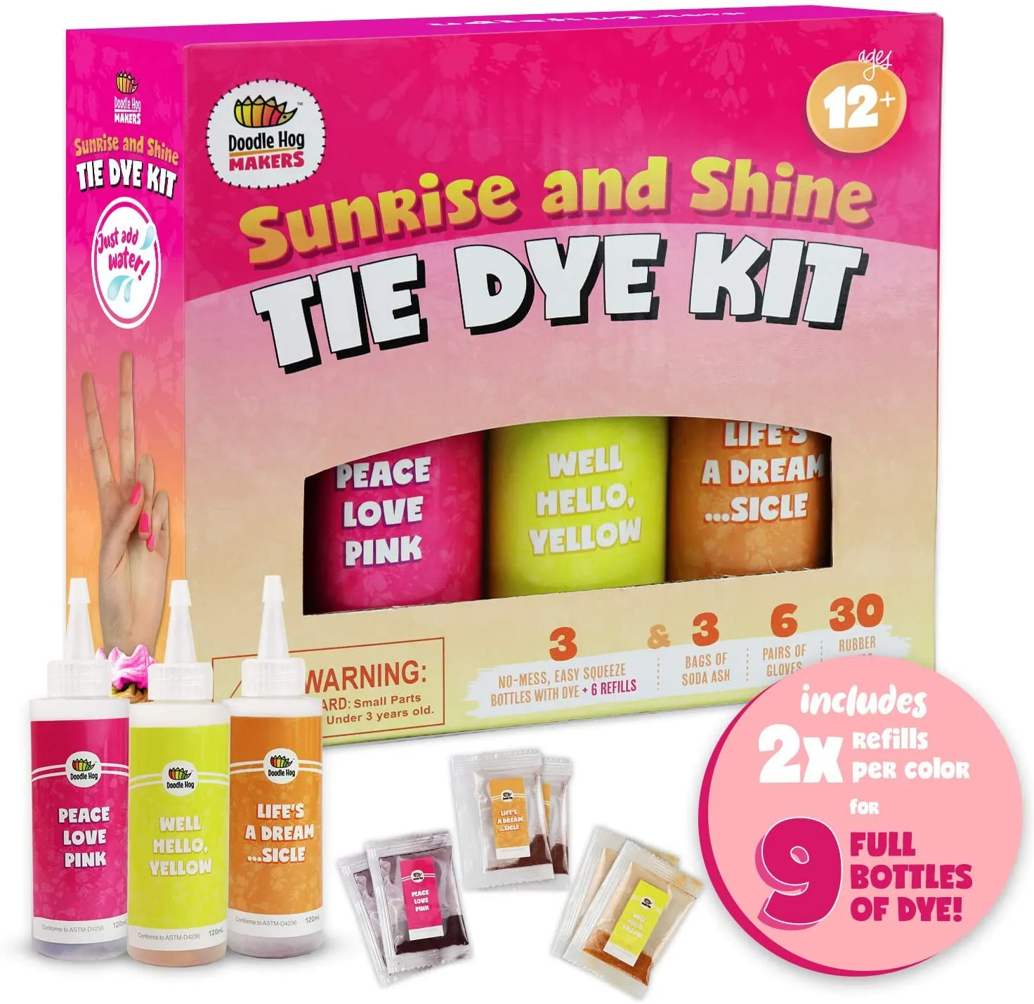 Sunrise & Shine Tie Dye Kit