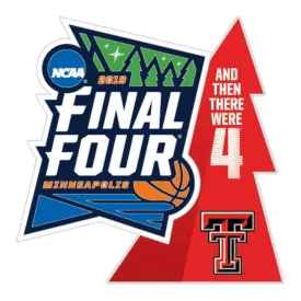 Texas Tech Red Raiders 2019 NCAA Basketball Final Four March Madness Lapel Pin