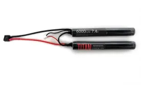 Titan 7.4v 6000mAh Li-Ion T-Plug/Deans Batteri