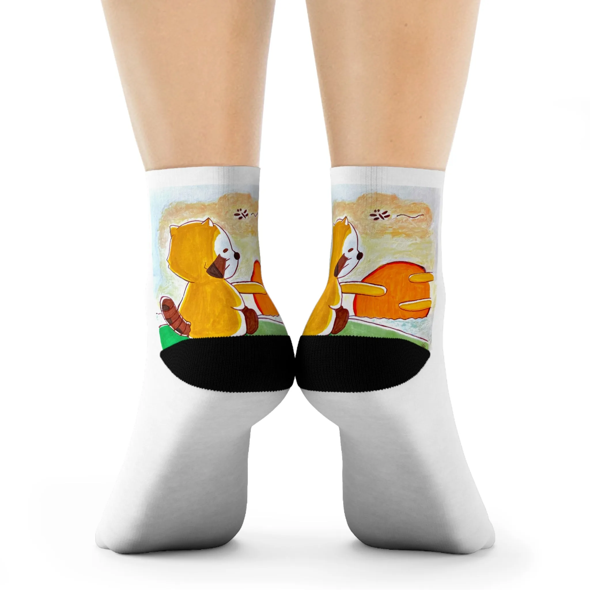 Unisex Socks - Rascal the Raccoon - Rascal