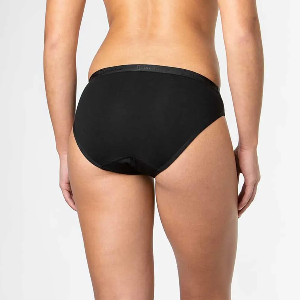 Vegan Bikini Heavy-Overnight - Black