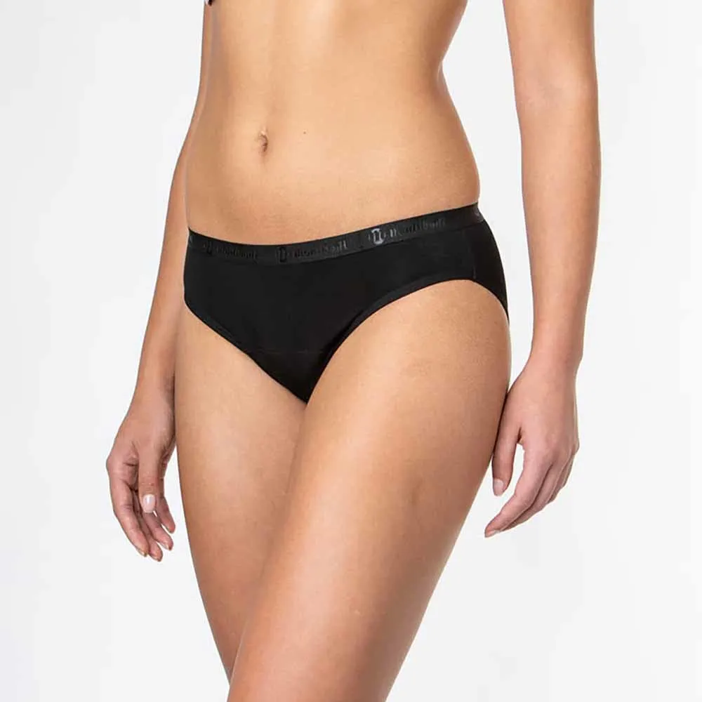 Vegan Bikini Heavy-Overnight - Black