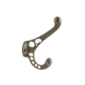 Victorian Coat Hook in Satin Nickel