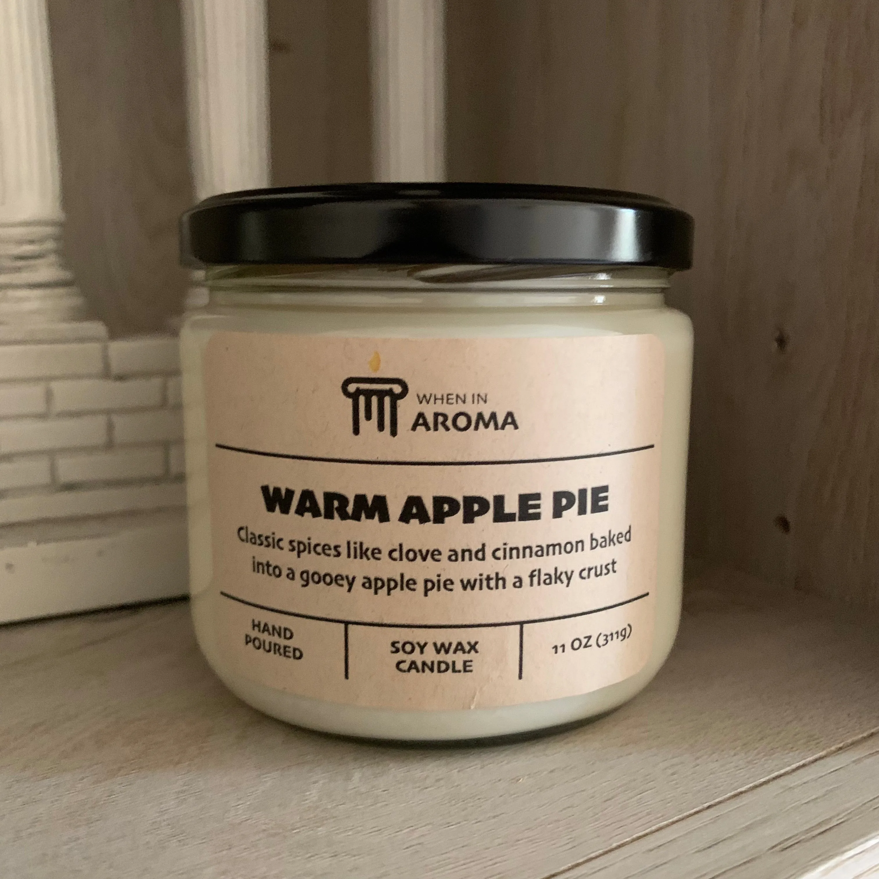 Warm Apple Pie Soy Candle