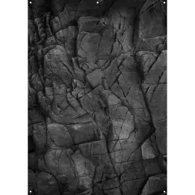 X-Drop Canvas Backdrop - Dark Slate (5' x 7')