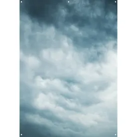 X-Drop Vinyl Backdrop - Stormscape (5' x 7')